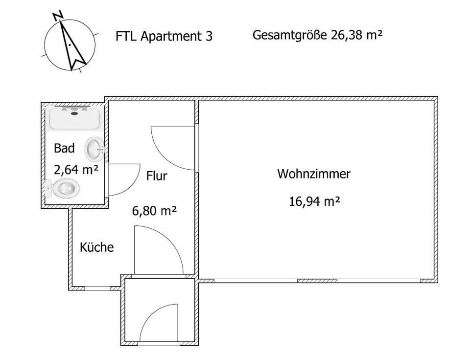 Monteur - Budget Apartments Freital Room photo